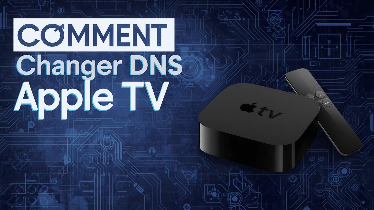 changer dns apple tv